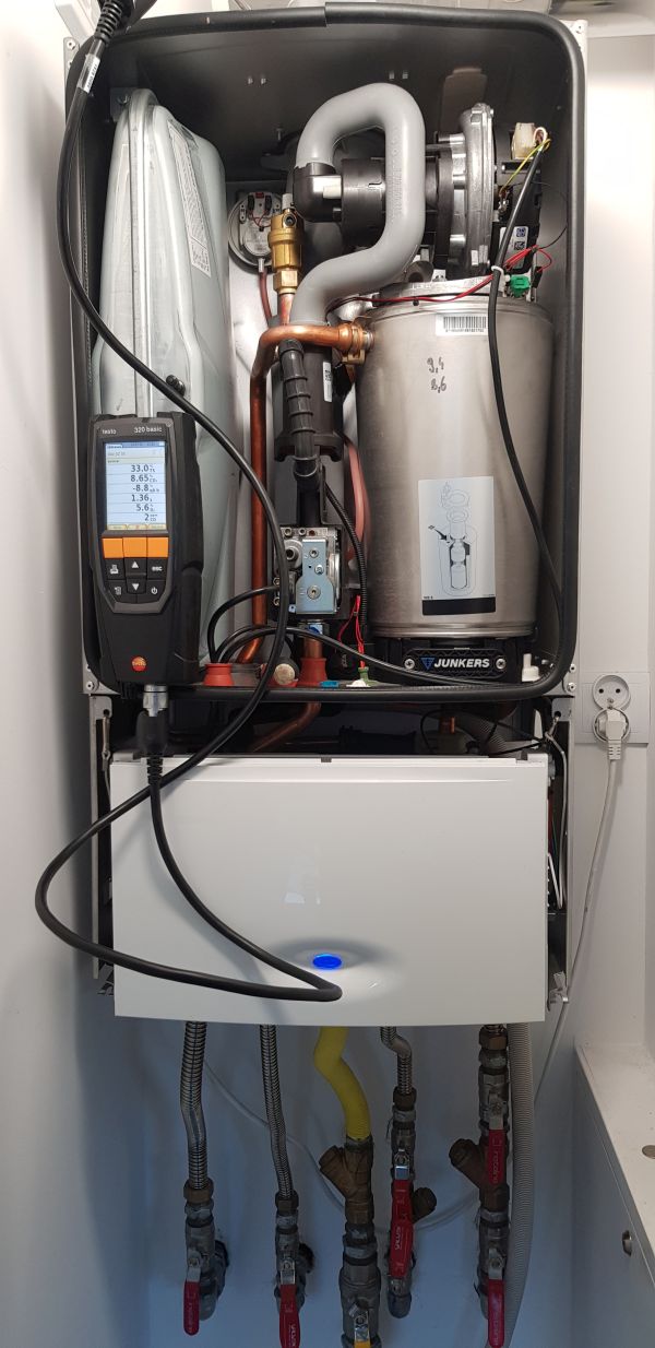 konserwacja kotla gazowego Junkers Smart 03